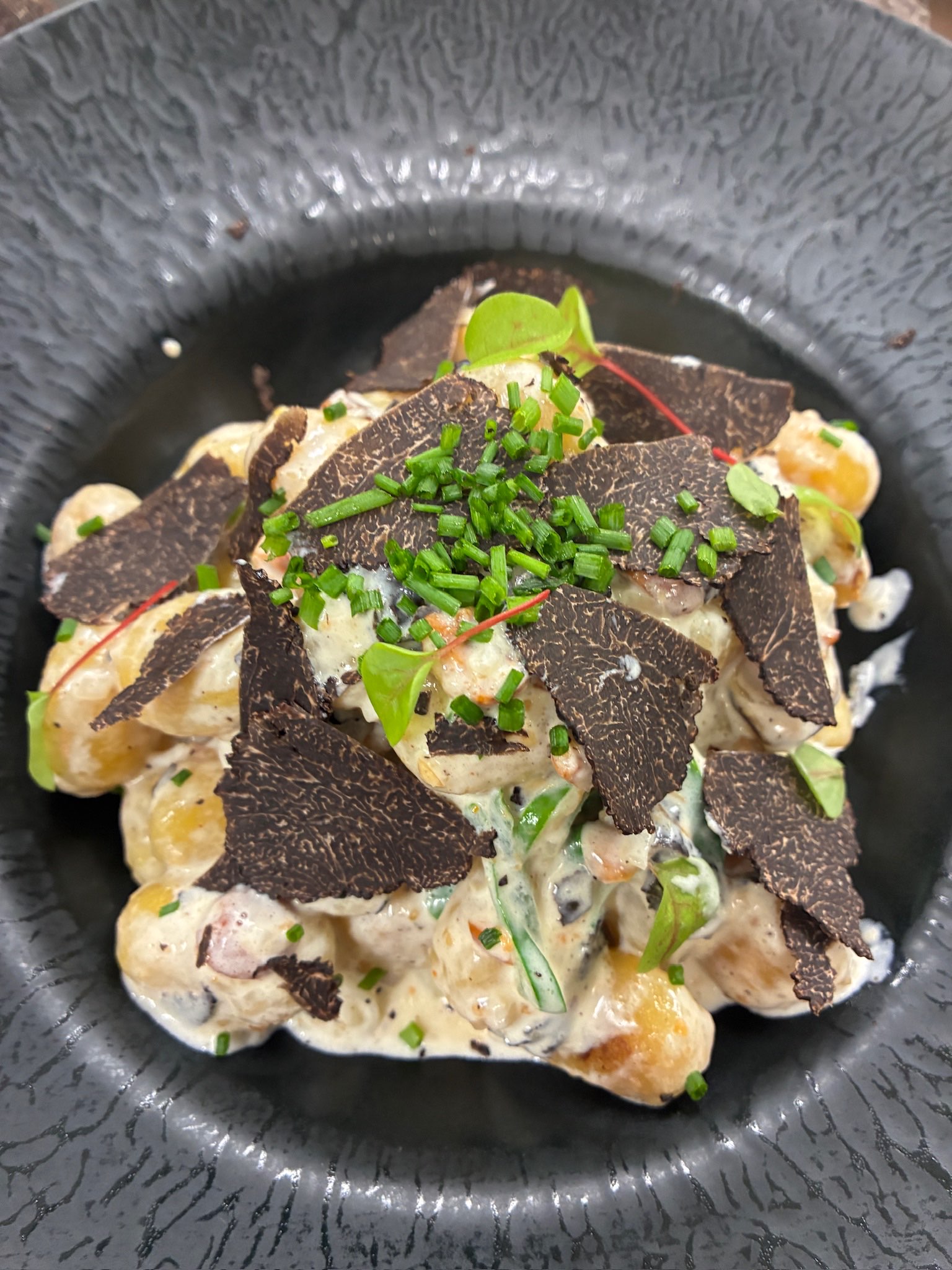 Gnocchis à la truffe